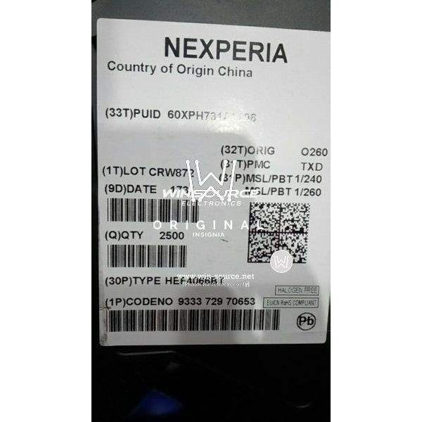 HEF4066BT label picture