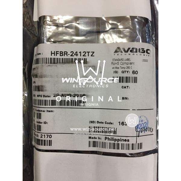 HFBR-2412TZ label picture