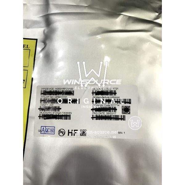  HI3531RFCV100 label picture 2