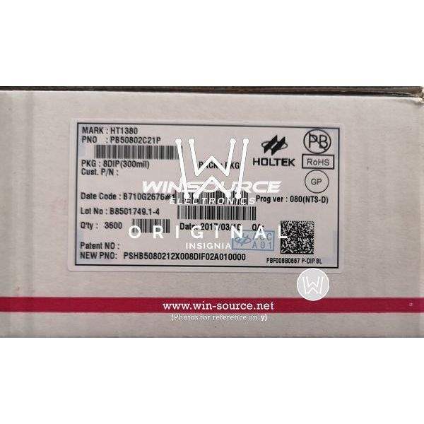 HT1380 label picture