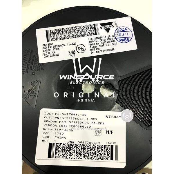  SI2333DDS-T1-GE3 label picture 2