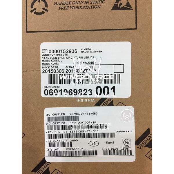 SI7942DP-T1-GE3 label picture