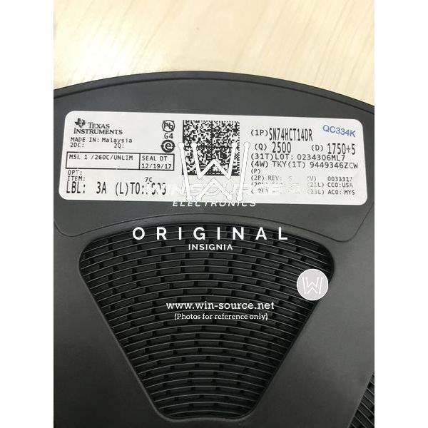SN74HCT14DR label picture