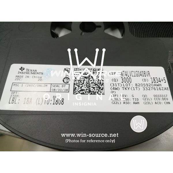 SN74LVC1G04DBVRG4 label picture