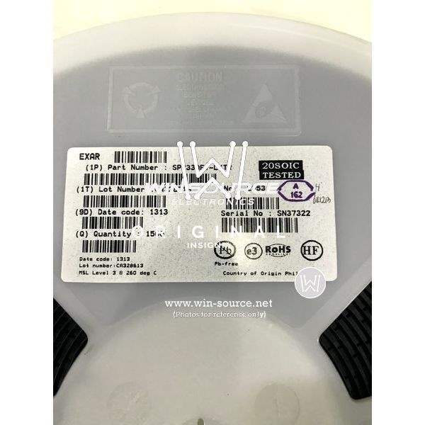 SP233AET-L/TR label picture