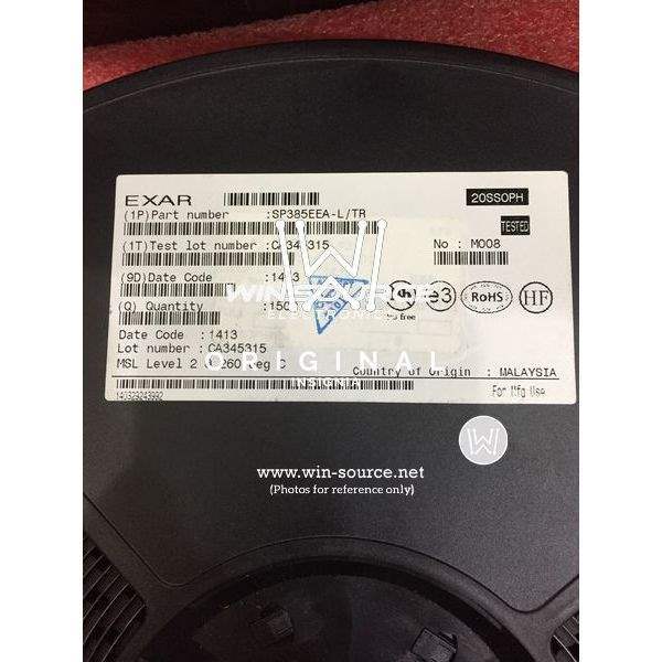 SP385EEA-L label picture 3