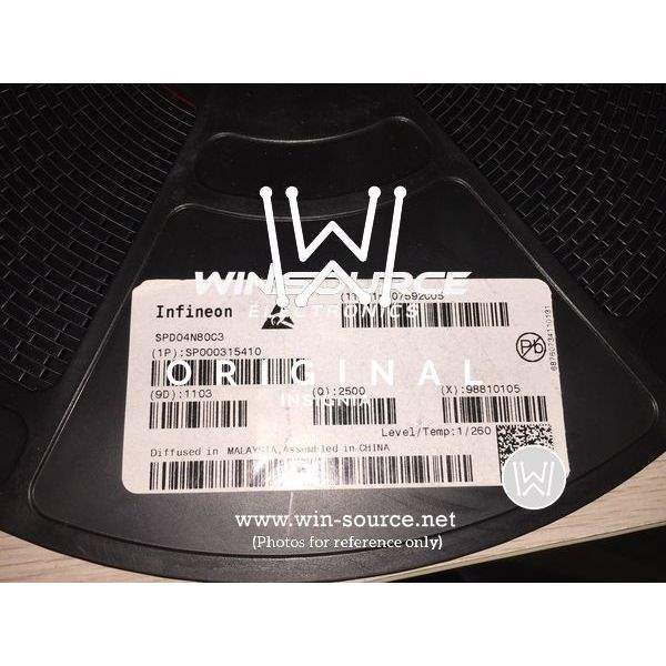 SPD04N80C3 label picture