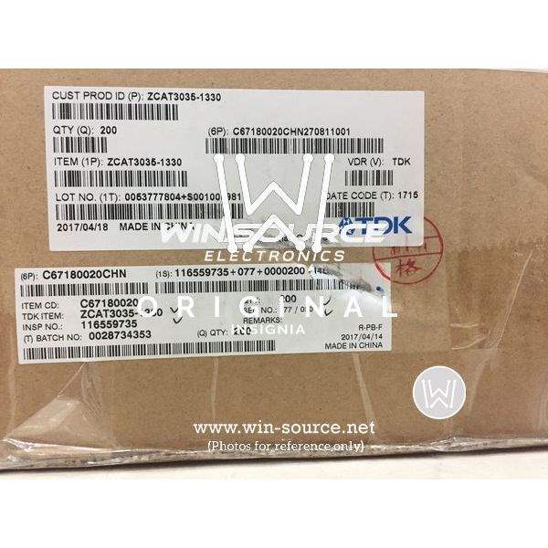 ZCAT3035-1330 label picture 2