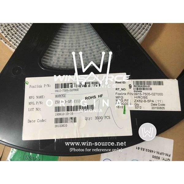  ZX62-B-5PA(11) label picture
