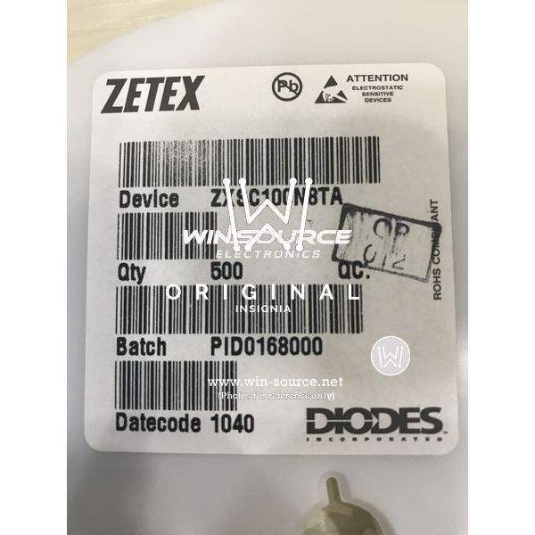 ZXSC100N8TA label picture