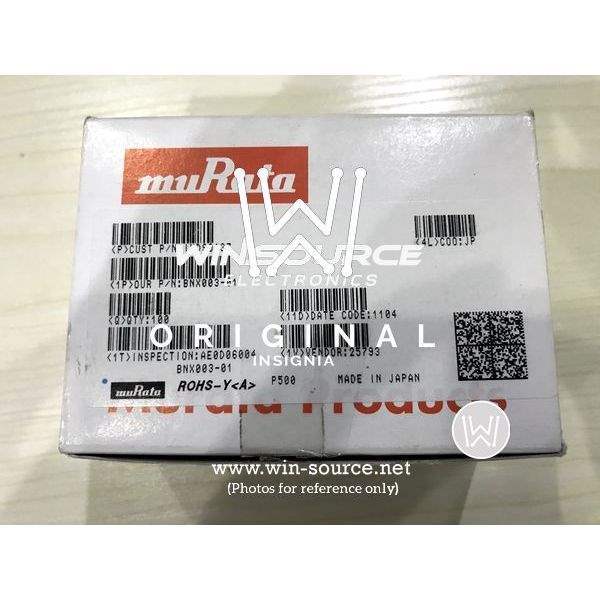  BNX003-01 label picture