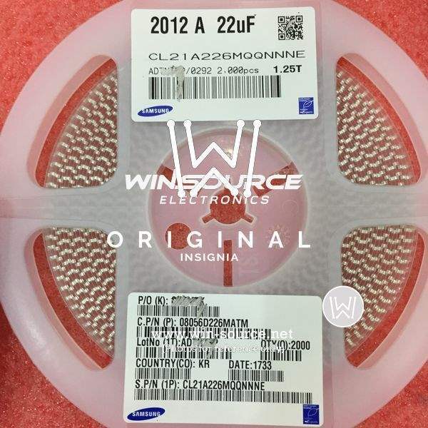  CL21A226MQQNNNE label picture 2