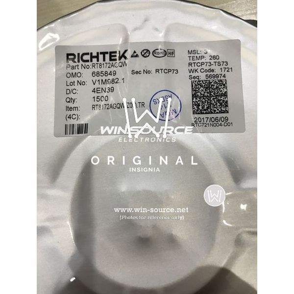 RT8172AGQW label picture 2