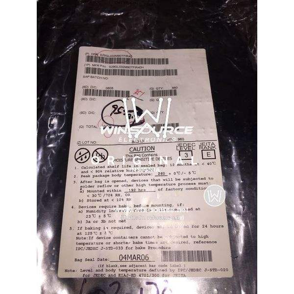S29GL032M90TFIR40 label picture