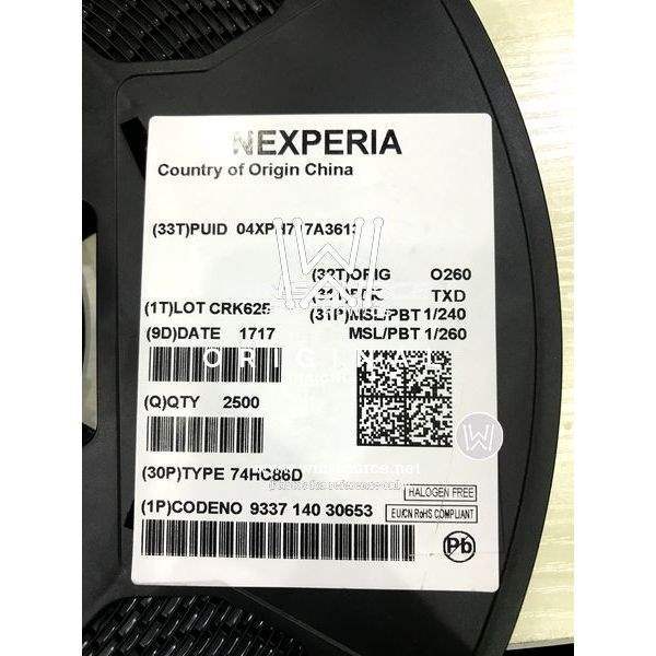 SN74HC86DRG4 label picture