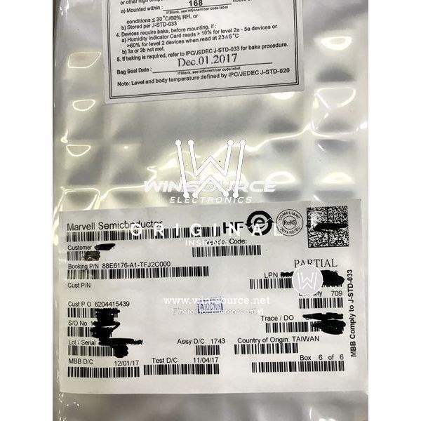 88E6176-A1-TFJ2C000 label picture