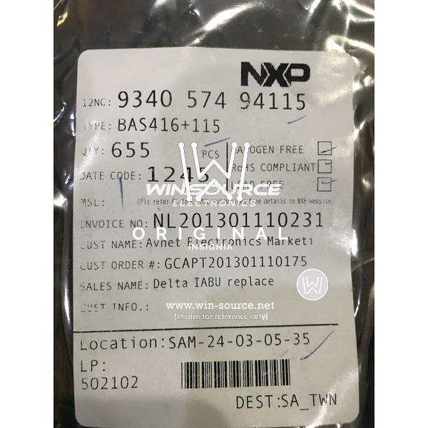 BAS416,115 label picture