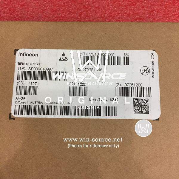 BFN18 E6327 label picture 2