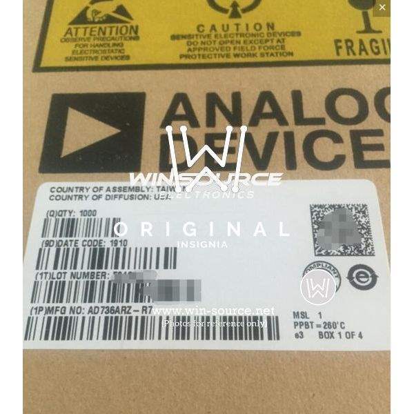  AD736ARZ label picture