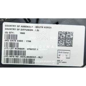 ADXL362BCCZ label picture