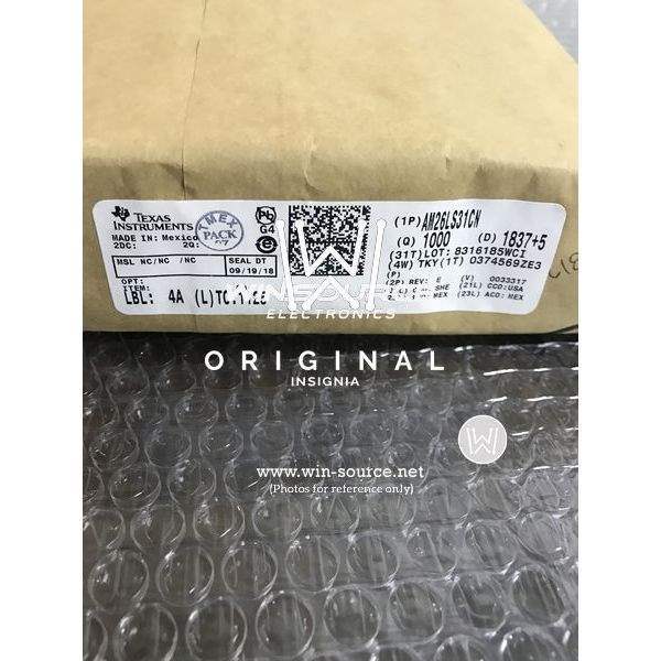 AM26LS31CN label picture