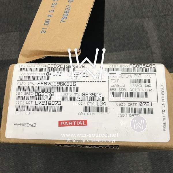 EE87C196KB16 label picture 2