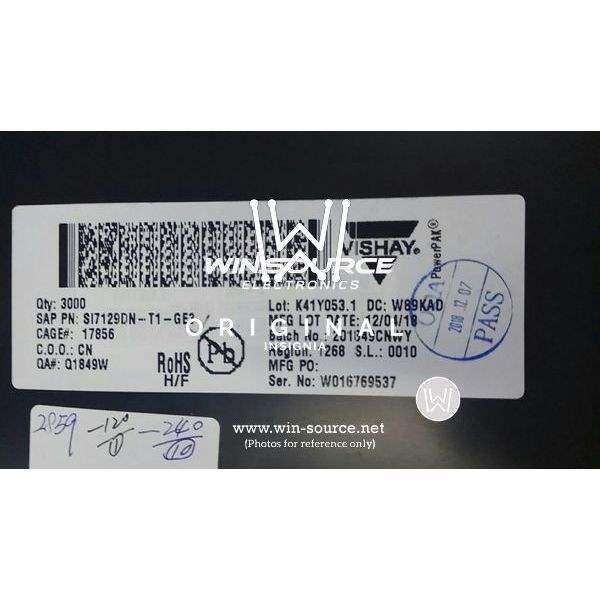SI7129DN-T1-GE3 label picture