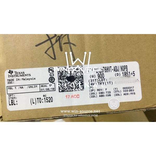LM2576HVT-ADJ label picture