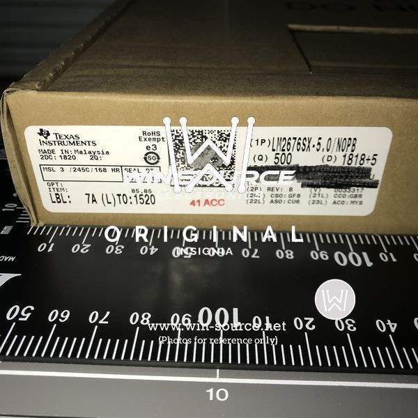 LM2676SX-5.0 label picture