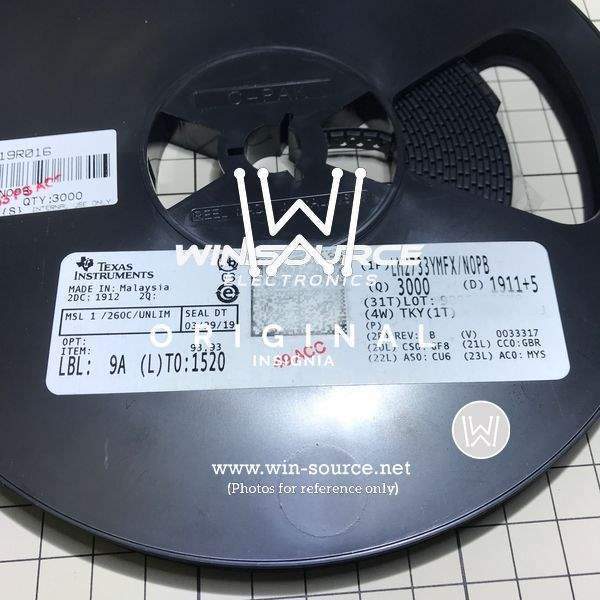 LM2733YMF LM2733YMFX label picture