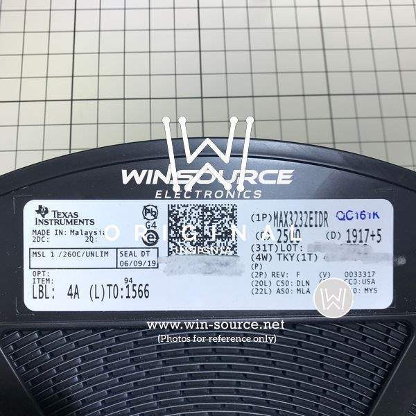  MAX3232EID label picture