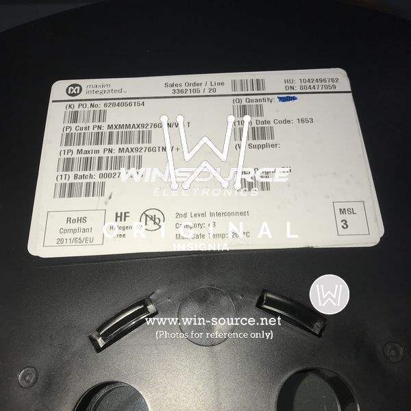 MAX9276GTN/V+T label picture