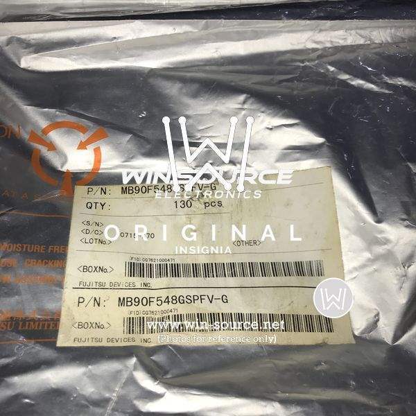MB90F548GSPFV-G label picture