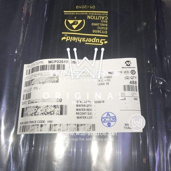 MCP23S17-E/SO label picture