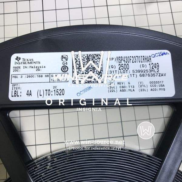 MSP430F2370IRHAR label picture 3