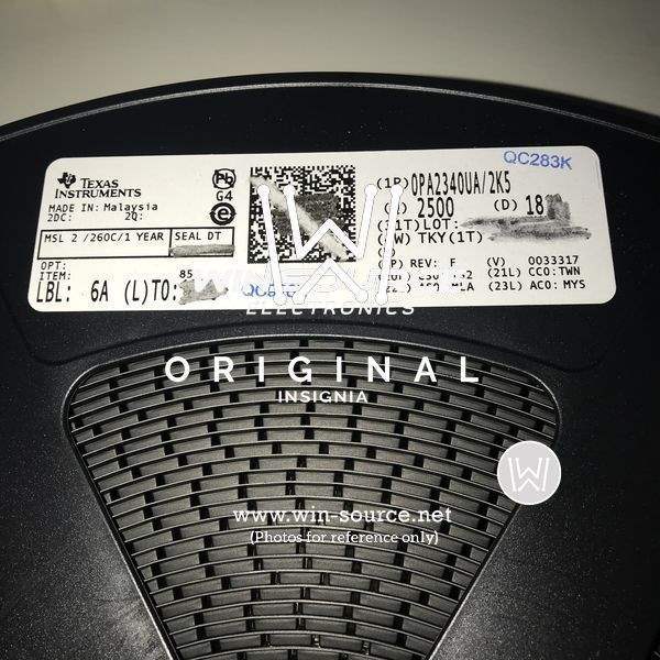OPA2340UA/2K5 G4 label picture