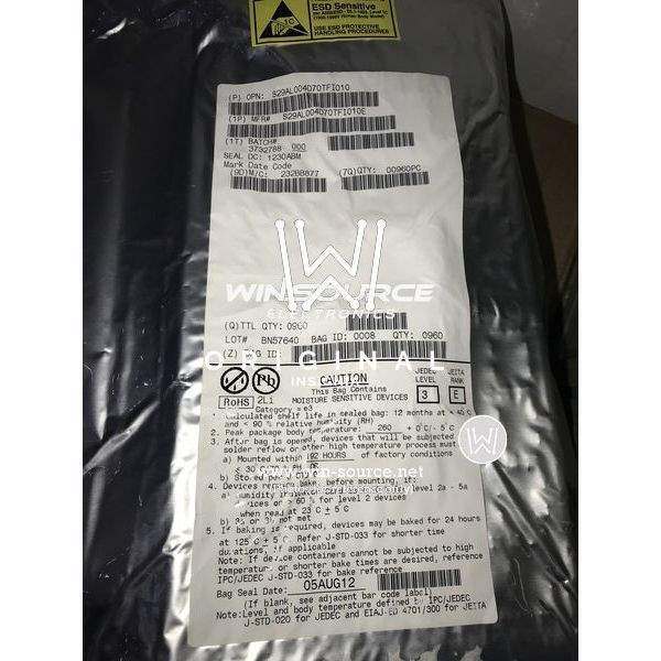 S29AL004D70TFI010 label picture