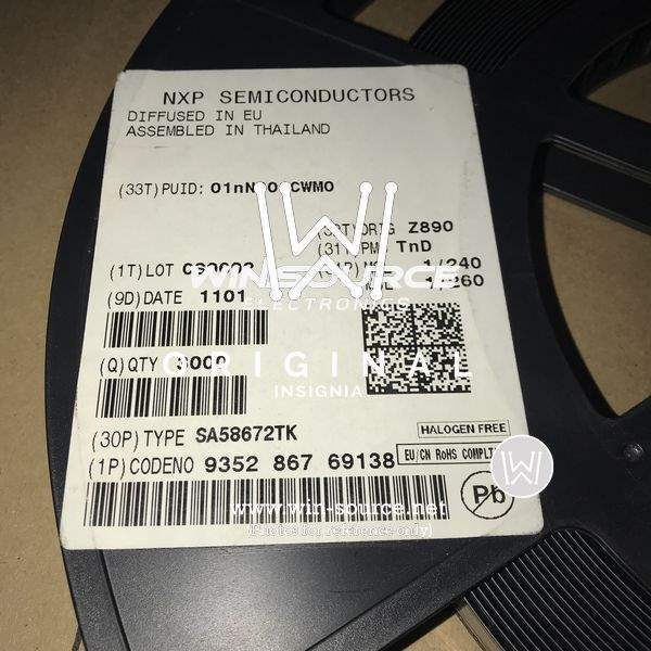  SA58672TK,138 label picture