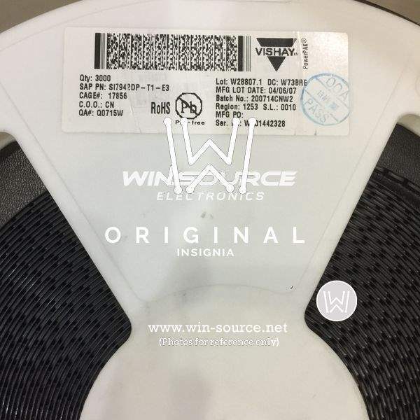 SI7942DP-T1-E3  label picture