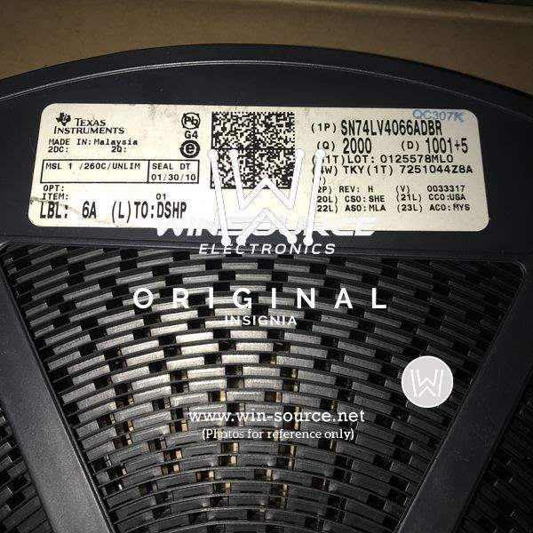 SN74LV4066ADBR label picture