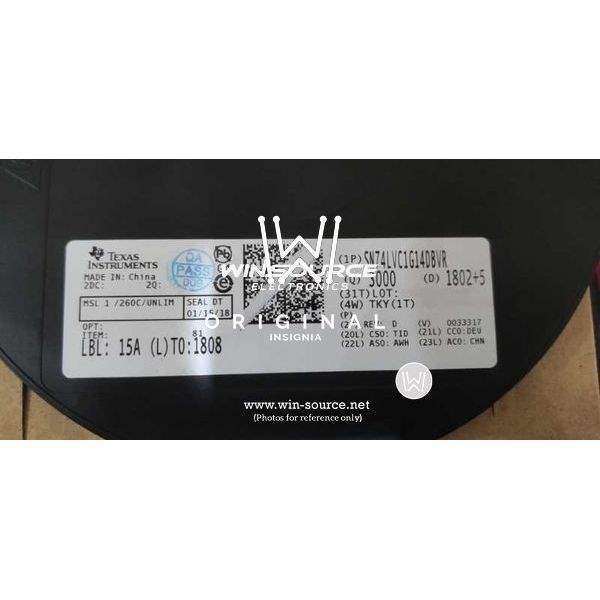 SN74LVC1G14DBVRE4 label picture