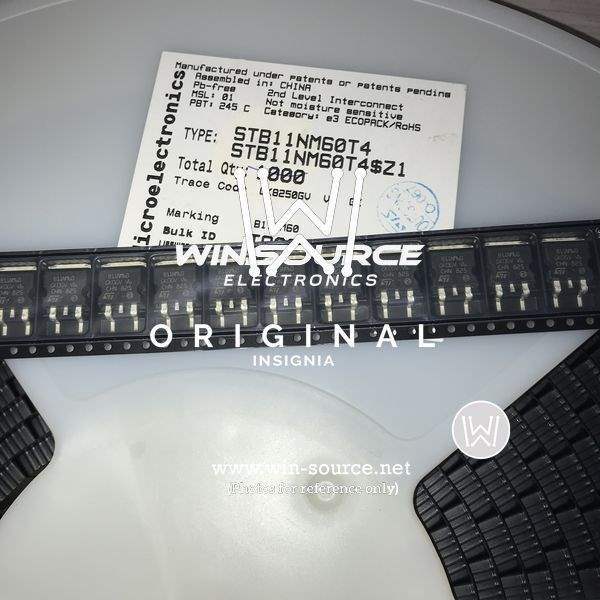 STB11NM60T4 real image 2