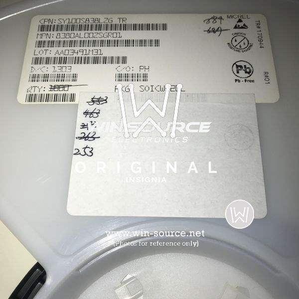 SY100S838LZG label picture
