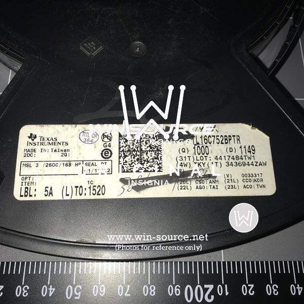 TL16C752BPTRG4 label picture 