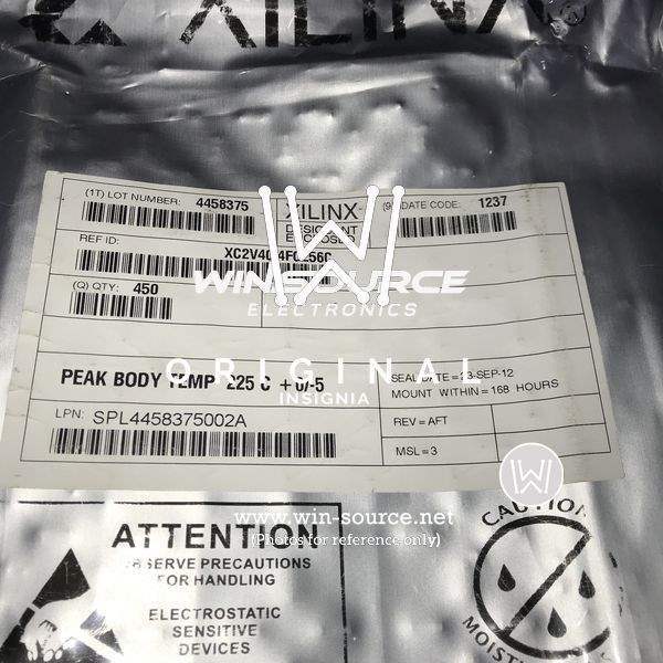 XC2V40-4FG256C label picture