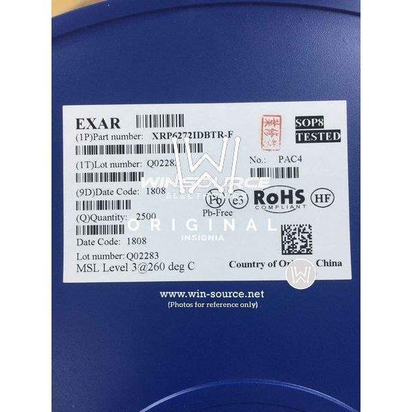 XRP6272IDBTR-F label picture