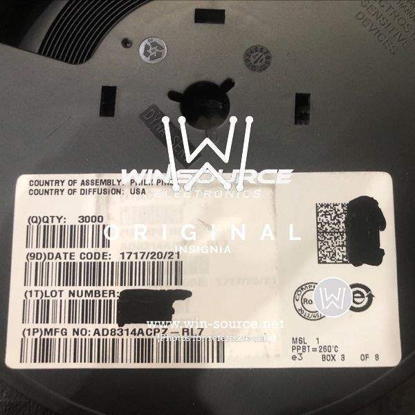 AD8314ACPZ-RL7 label picture