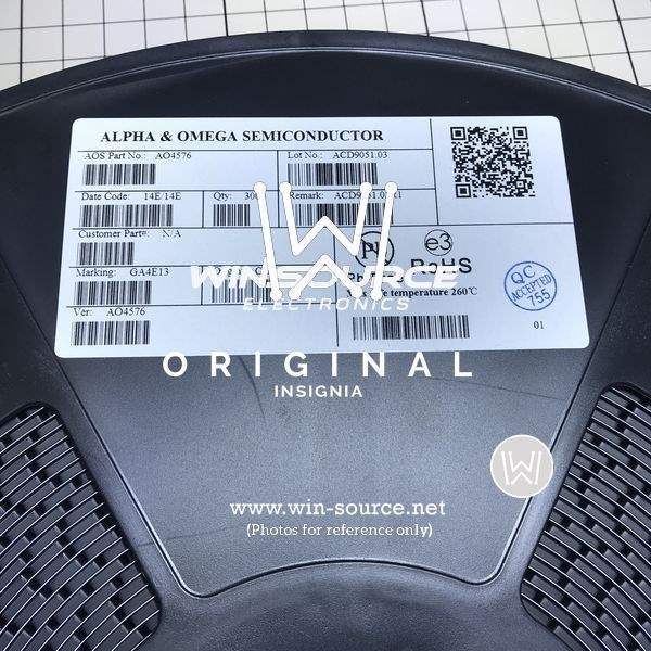 AO4576 label picture