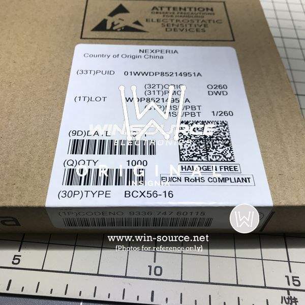 BCX56-16 label picture
