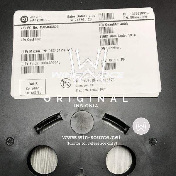 DS2431P+T label picture 2